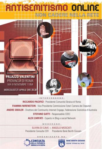 Antisemitismo online: non cadere nella rete! - Fiamma Nirenstein Home page